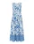 LASCANA Jurk  blauw / wit