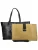Burkely Shopper  kaki / zwart