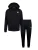 SikSilk Joggingpak  zwart / wit