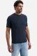 No Excess Trui ronde halsdonkerblauw, Effen