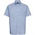 Russell Collection Heren Oxford Easy-Care overhemd met korte mouwen (Oxford Blauw)