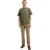 Jack And Jones Heren Basis Effen Normaal T-Shirt (Olijfnacht)