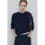 Mango pullover marineblauw