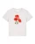 Watapparel Shirt ‘Poppy Flowers’  groen / rood / wit gemêleerd