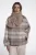 RINOPELLE Sjaal Stip Kunstbont Beige dames