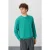 Heren Effen Rundhals Sweatshirt