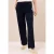 Cecil Dames Broek met banddetail in Blauw