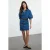 TRENDYOLMİLLA Dames Blauw Effen Kort / Mini Kokerrok- rok Kokerrok- rok Rokken