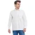 Russell Collection Heren Poplin Easy-Care overhemd met lange mouwen (Wit)