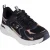 Skechers Arch Fit 2.0 Vintage Luxe Leer Dames Zwart/Roze Goud Sneakers