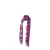 Sarlini sjaal met all-over print roze/paars