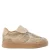 Babouche Ira-97 leren sneakers met ponyhair goud