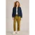 White Stuff Camille Jersey Jacket Mid Denim