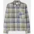 Paul Smith Mens Ls Regular Fit Zip Front Shirt Light Beige