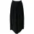 Joseph Geplooide Midi Rok in Zwarte Cupro