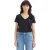 Levis Dames/Dames Perfect V Hals T-shirt (Zwart)