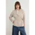 TRENDYOLMİLLA Dames Grijs Effen Lang, Relaxed fit Sweatshirts