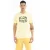 Geprinte Crew Neck T-Shirt met Patch
