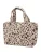Pull&Bear Handtas  ecru / donkerbruin