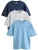 Next Shirt  navy / lichtblauw / lichtgrijs