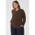 Kaffe Curve Plus Size gebreid vest met wol – bruin