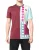 Geometrische Print T-shirt met Korte Mouwen