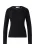 COMMA Shirt  zilvergrijs / zwart