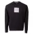Weekend Offender Woan Reflecterende Heren Zwarte Sweater
