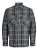 Jack & Jones Premium Overhemd  grijs / zwart / offwhite