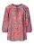 Goldner Blouse  gemengde kleuren / koraal