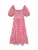 VERO MODA Jurk ‘VMCarrie’  rood / wit