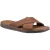 Hush Puppies Heren Nile Crossover Leren Sandalen (Bruin)