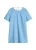 Marc O’Polo DENIM Jurk  neonblauw / wit