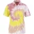 River Woods Basic Polo Shsl Tie&dye Yellow
