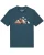 Watapparel Shirt ‘Mountains & Moon’  beige / petrol / oranje / wit