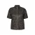 Exxcellent jacket Plus Size met panterprint – olijfgroen