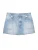 Pull&Bear Rok ‘W3 MINI FALDA CARPENTER’  blauw denim