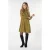 EsQualo Dress Smock Jacquard Olive