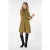 EsQualo Dress Smock Jacquard Olive