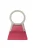 faina Clutch  magenta / zilver / transparant