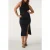 BA&SH Mid-length Skirt Black