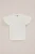 WE Fashion – Meisjes T-shirt met embroidery – Regular fit – Gebroken wit – Katoen –