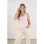 NUKUS gestreepte singlet roze