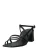 Paul Green Sandalen met riem  zwart