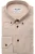 Ledȗb Modern Fit Overhemd beige, Effen