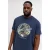 JACK & JONES PLUS SIZE regular T-shirt donkerblauw