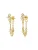 Hey Happiness Oorbellen ‘Cluster Blossom’  goud