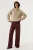 Garcia broek bordeauxrood