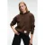Oversized sweatshirt met capuchon en zak