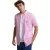 River Woods Custom Fit Striped Performance Stretch Shirt Short Sleeves P